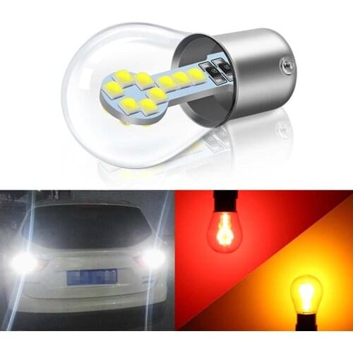 1Piece 1156 BA15S P21W 1157 BAY15D P21/5W LED Bulbs Universal Car Turn Signal Light Reversing Light Stop Brake