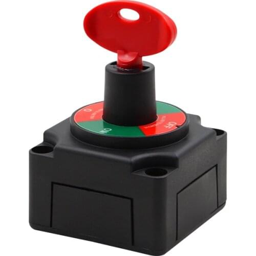 12V/24V Dual Battery Selector Switch MAX 275A Main Switch of High Current Power Supply vehicle/truck battery disconnect RV switc
