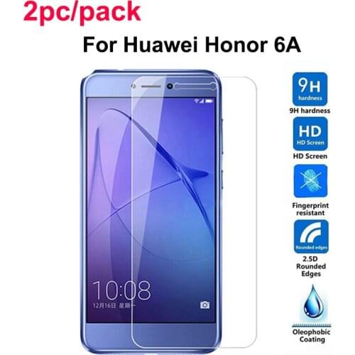 2PCS Tempered Glass For Huawei Honor 6A Ultra-thin Screen Protector for Huawei Honor 6A Glass Honor 6A DLI-TL20R Glass Film