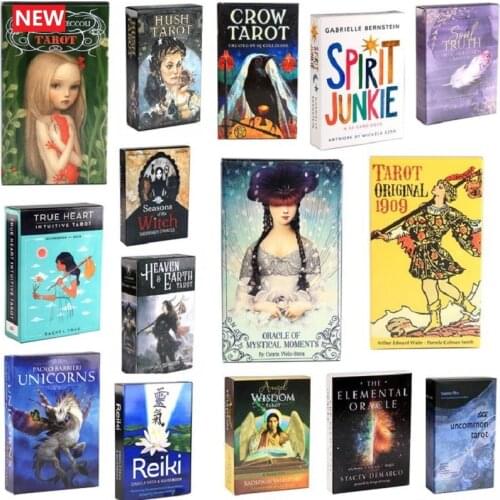 24 Styles Oracle Of Mystical Moments Cards Board Games English For Family Gift Party Tarot Playing Card Table Game Entertainment