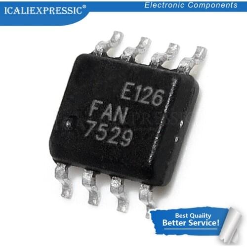 5PCS FAN7529MX SOP8 FAN7529 7529 SOP FAN7529BMX SMD SOP-8