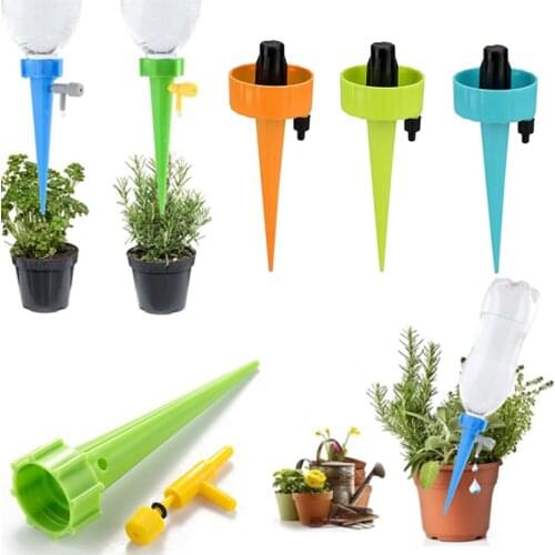 Auto Drip Irrigation System Watering Spike Kit Adjustable Plant Flower Automatic Self-Watering Device Garden Greenhouse Tools