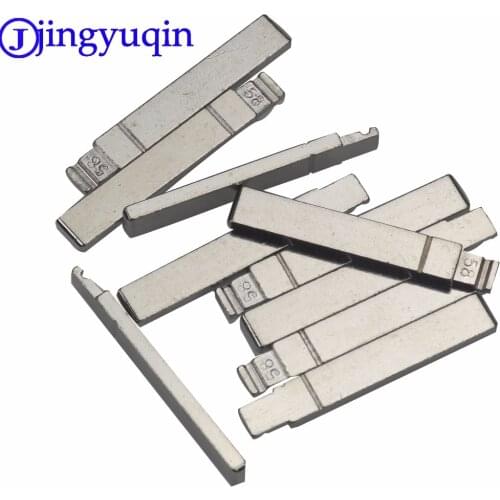Jingyuqin #58 Blade 10ps/lot Car Replacement Remote Blank Flid Folding Car Key Uncut Blade For Citroen Triumph