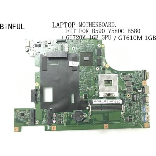 FAST SHIPPING TESTED ALREADY MAINBOARD FOR LENOVO B590 B580 V580C LAPTOP MOTHERBOARD,HM77 GT720M / GT610M 1GB GPU