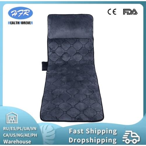 Neck Shoulder Back Waist Multi-Function Massage Blanket Household Electric Mattress Cushion