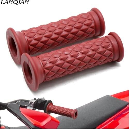 Motorcycle Cafe Rubber Hand Grips Handle Bar For Honda VFR750 VFR700F2 VFR750F VFR750R 1986 - 1998 VFR 750 RJ RC30 1988 - 1993