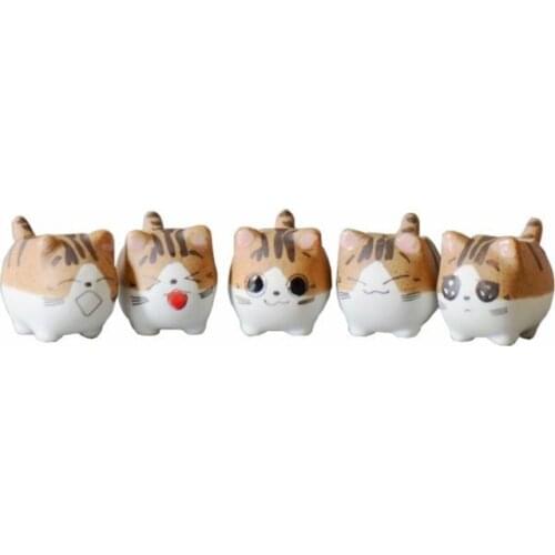 Novelty Cartoon Pet Cat Planter Pots Summer Succulent Plants Easy Growing Flowerpot Desktop Funny Balcony Garden Decorative