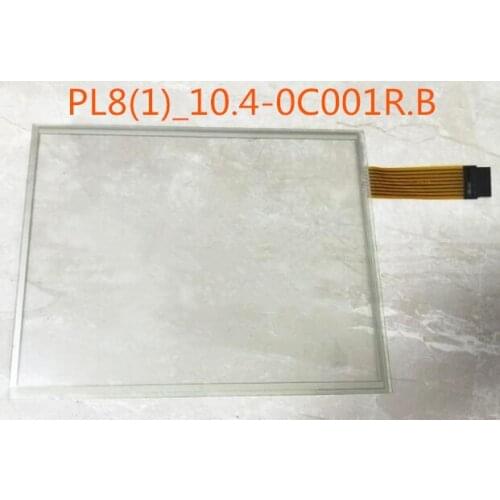 NEW PL8(1)_10.4-0C001R.B HMI PLC touch screen panel membrane touchscreen