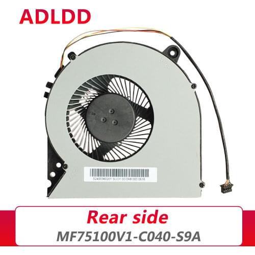 New CPU GPU Cooler Fan For iFunk S Maibenben 5X AIERXUAN G2 MF75100V1-C040-S9A 5V 2.25W