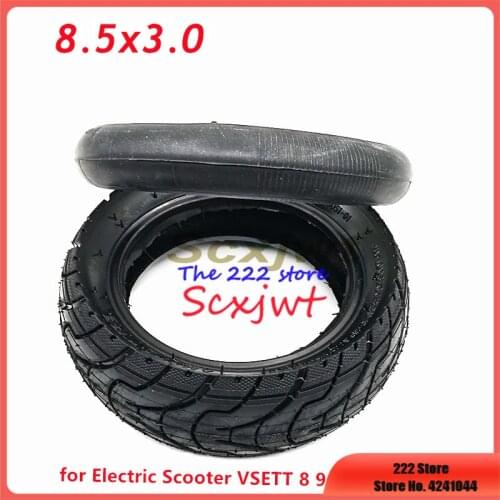 8.5 Inch 8.5x3.0 Pneumatic Outer Tire Inner Tube for Electric Scooter VSETT 8 9 Zero 8 9 PRO 8.5 Inches 8 1/2X3 Inflatable Tyre