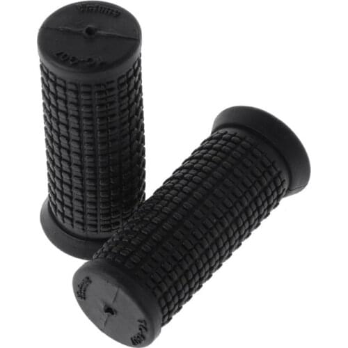 2pcs 70mm Bicycle Grips Short Handle Rubber Non Slip Cycling Scooter MTB Bike Parts