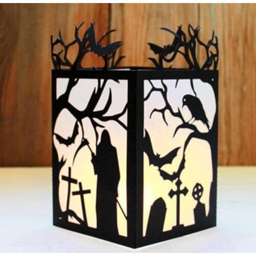 Halloween Witch Lantern Metal Craft Dies Cutting For Diy Scrapbooking Paper Handmade Mold 2021 Embossing New