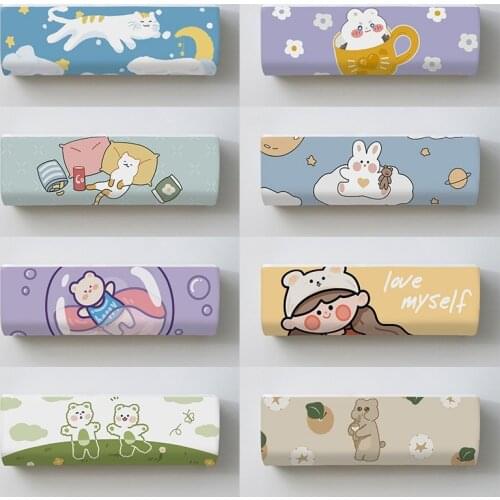 Nordic Hanging Air Conditioner Cover Air Conditioning Protective Case All-inclusive Dust Cover Washable Dust-proof Protector