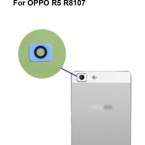 High quality For OPPO R5 R8107 Back Rear Camera Glass Lens test good For OPPO R 5 R8107 Replacement Parts