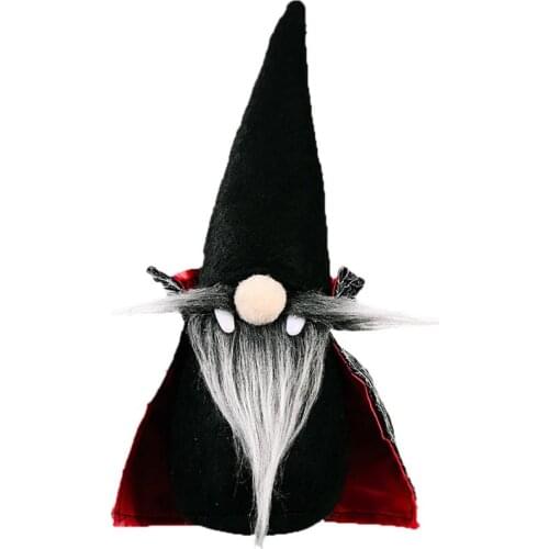 1 Pcs Halloween Gnome Decor Faceless Doll Cotton Cloth Small Dwarf Doll Gnome Ornament For Halloween Party Props Kids Gifts