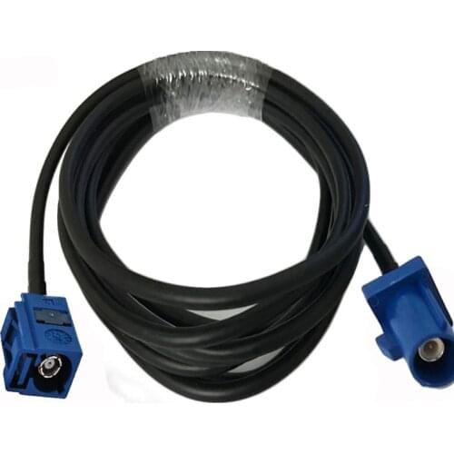 2m 3m 5m 10m Fakra C Male to Fakra C Female RF connector GPS Antenna RG58 50-3 Coaxial Coax Cable 50ohm