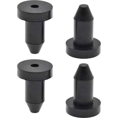 4Pcs Kayak Push-in Drain Plug Silicone Drain Waterproof Plug Boat Scupper Plugs Canoe Drain Stoppers Kayak Accessories