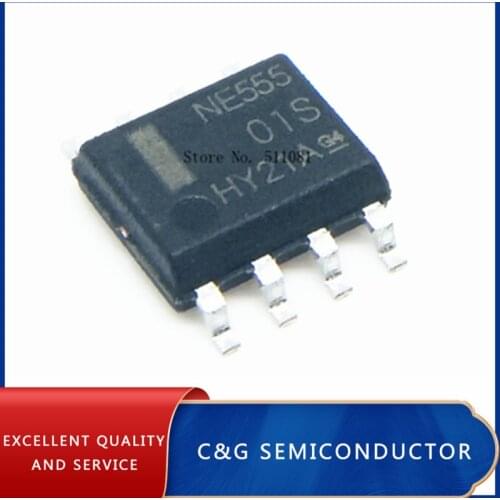 50PCS NE555DR SOP-8 NE555D NE555