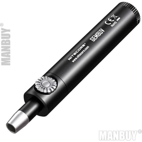 Free Shipping NITECORE GEM8UV Professional Gemstone Identification Flashlight UV Light 3000mW 365nm Torch Without 18650 Battery