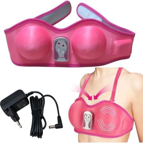 Wireless Breast Enlargement Bra Health Care Beauty Enhancer Grow Bigger Magic Vibrating Massage Bra & Breast Massager Device