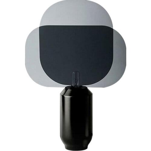 Nordic modern simple decorative table lamp designer personality exhibition room bedroom art black table lamp