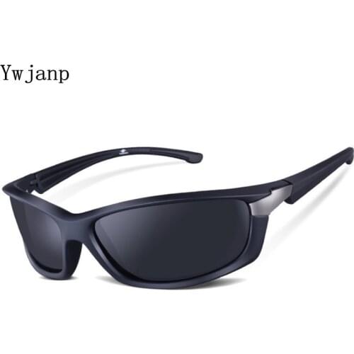 Ywjanp New Brand Black Sport Polarized Sunglasses Men Women Sports SunglassesOutdoor Driving Sunglasses Fishing Eyewear UV400