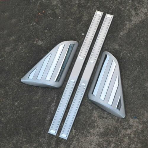 Stainless steel scuff plate door sill covers for Land Rover Freelander 2 2009-2013 car styling auto accessories