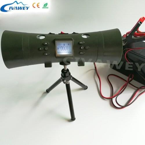 New 200 sounds built-in 2* 35W speaker hunting mp3 bird caller electronic bird caller with timer on off Hunting decoy
