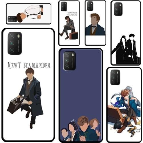 Newt Scamander For Xiaomi Mi Note 10 Lite Mi 11 Ultra 9T 10T Pro A3 Phone Case For POCO F3 F2 M3 X3 Pro