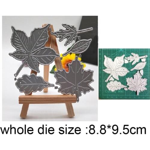 Craft dies metal cutting dies cut die mold Maple leaves decoration Scrapbook paper craft knife mould blade punch stencils dies