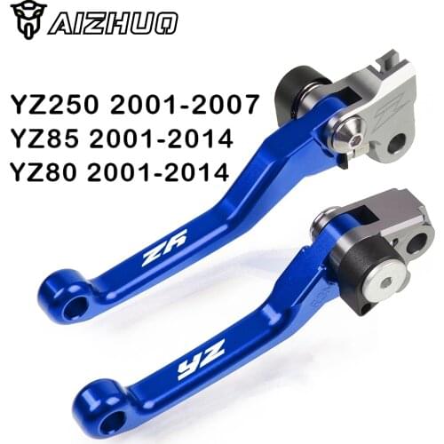 CNC Motorcycle Pivot Brake Clutch Levers Dirt Pit Bike Levers For Yamaha YZ65 YZ 65 YZ80 YZ85 YZ125 YZ250 YZ 65 80 85 125 250