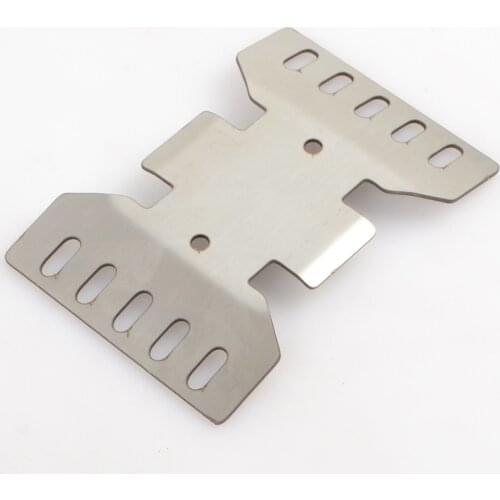 Stainless Steel Skid Plate Protector Chassis Armor Guard Board for Axial SCX10 III AXI03007 1/10 RC Crawler Upgrades Parts