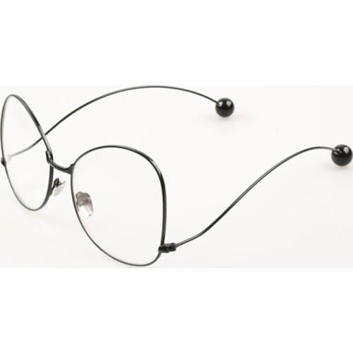 2018 Fashion Women Glasses Frame Men Optical Frames Metal Glasses Frame Clear lens Eyeware Personality Glasses Frames