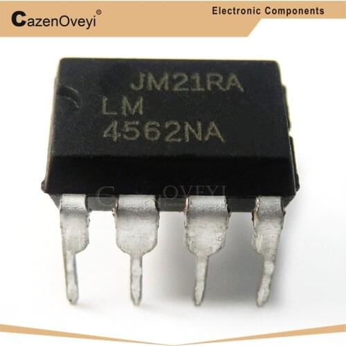 5pcs/lot LM4562NA LM4562 DIP-8 In Stock