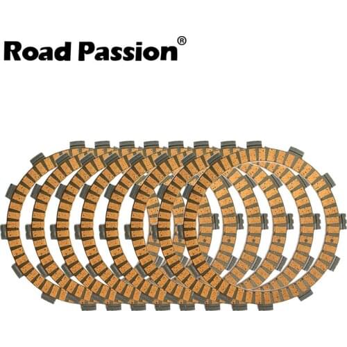 Road Passion 8pcs Motorcycle Clutch Friction Plates Kit For YAMAHA XVS1100A XVS11A XVS11AT XVS11AW XVS650 XVS650A