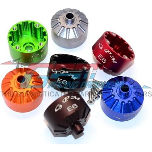 Aluminum Front/ Rear Differential Case- for TEAM MAGIC - 1/8 4WD E6 III HX Monster Truck rc car parts