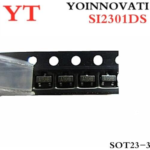 1000pcs/lot SI2301DS SI2301 A1SHB Best quality