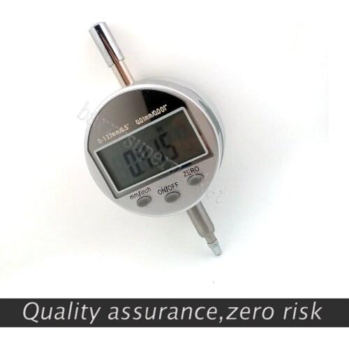 Digital Dial Indicator 0-12.7mm/5" Range Precision Tool 0.01mm/0.0005" Tester electronic dial gauge Digital Indicators