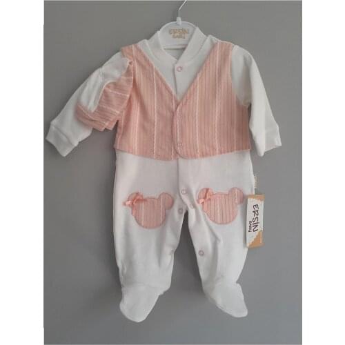 Jaju Baby Salmon Vest Set