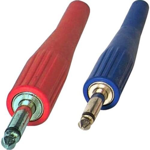 GUITAR JACK MONO PLASTIC RED