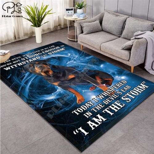 Dog carpet kids room soccer rug field parlor bedroom living room floor mats children large rugs home mat style-3