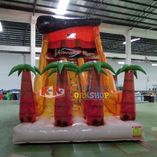 Childrens Park Double Channel Inflatable Slide