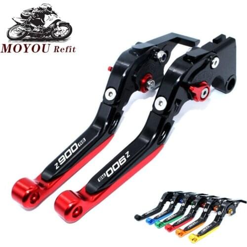 Motorcycle Folding Extendable CNC Moto Adjustable Clutch Brake Levers For KAWASAKI Z900RS Z 900RS Z900 RS Z 900 RS 2017-2019