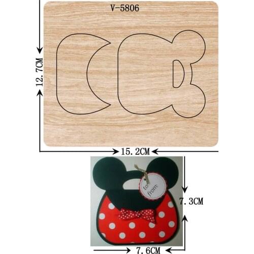 New wooden dies cutting dies for scrapbooking Multiple sizes V-5806