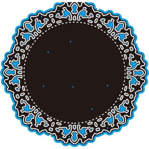 Hollow Lace Metal Cutting Dies Stencil Scrapbooking DIY Album Stamp Paper Card Embossing Decoration Retailsale