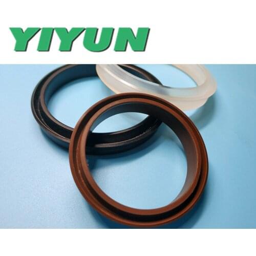 QYD 40,45,50,55,56,63,80,100*32,37,42,47,48,53,51,70,68,90,88*8,12 FKM PU NBR Pneumatic QGB QGA Cylinder Piston Rod Seal Ring