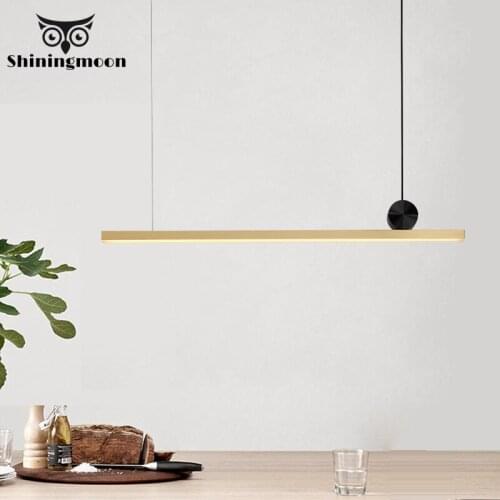 Nordic Simplicity Led Pendant Lights Modern Black Iron Kitchen Hanging Lamps Living Room Restaurant Indoor Lighting Pendant Lamp