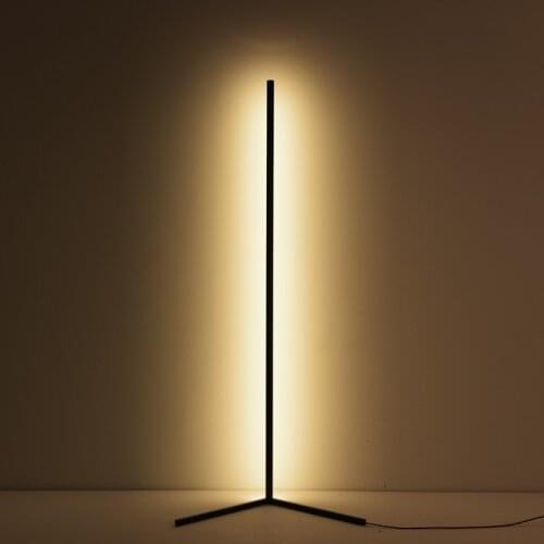 LED vertical corner lamp colorful floor lamp modern minimalist living room bedroom creative long minimalist line lamps