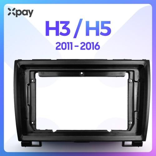 XPAY 9-inch 2din car radio dashboard For Haval H3/H5 2011-2016 Gps stereo panel for mounting car panel dual Din CD DVD frame