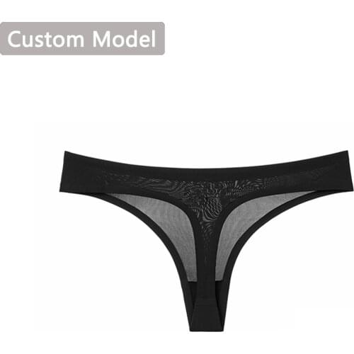 Womens Sexy TOM Letter Cotton T Panties intimates Underwear Seamless Thongs G-String Comfort Low Rise Female Fashion Lingerie